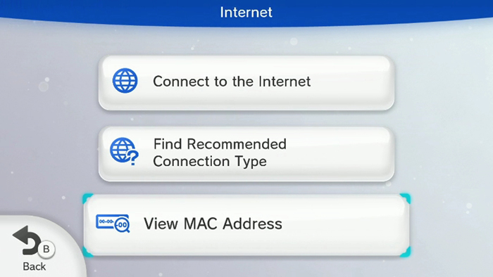 Nintendo Wii: How to find your Wireless MAC Address
