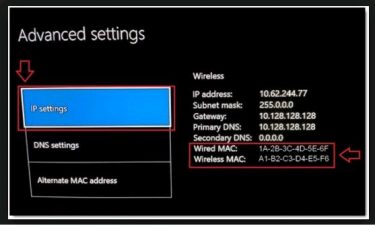 XBox One: How to find your Wireless MAC Address
