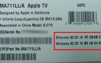 Apple TV: How to find your Wireless MAC address